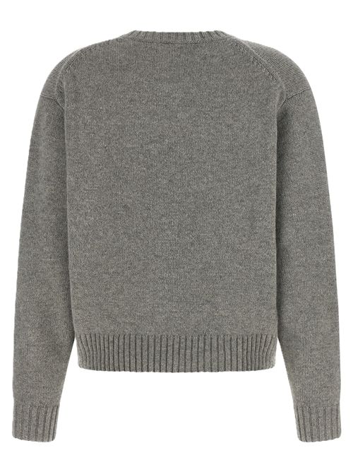 MAGLIONE IN LANA E CASHMERE CON POLO BEAR GRIGIO Polo Ralph Lauren | 211-B17771-002OUTPOST GRY HTHR